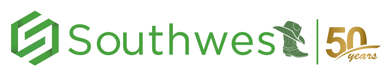 Southwest Official Logo 50th green small